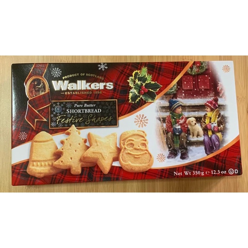 

Walkers Shortbread Pure Butter Festive Shapes 350 gr