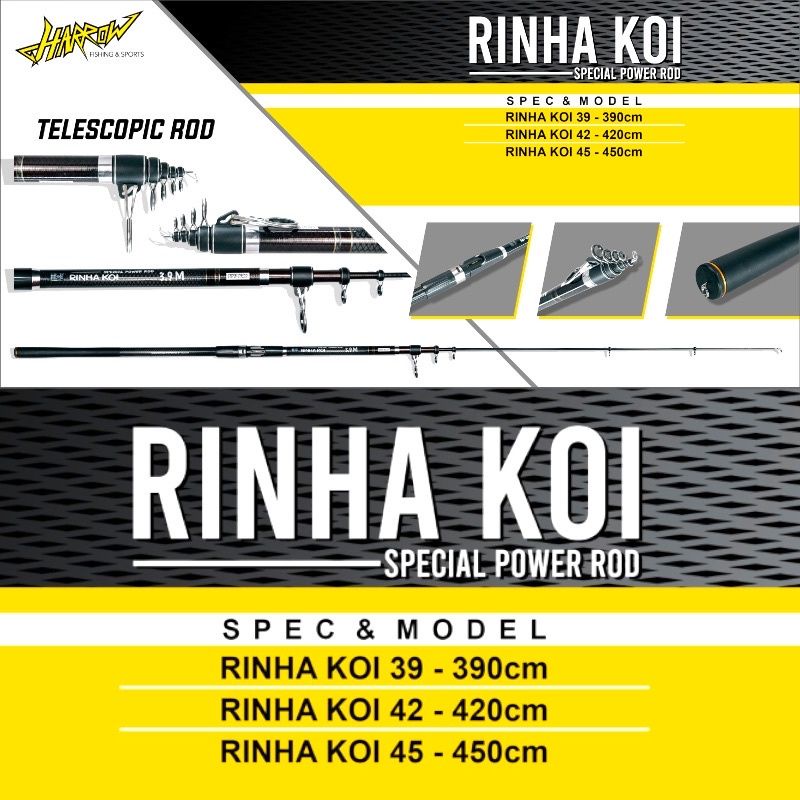 Joran SURF Pasiran HARROW RINHA KOI 390