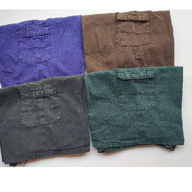 Termurah Celana Pendek Pria Kolor Cargo LEVIS BIG SIZE JUMBO Polos Casual