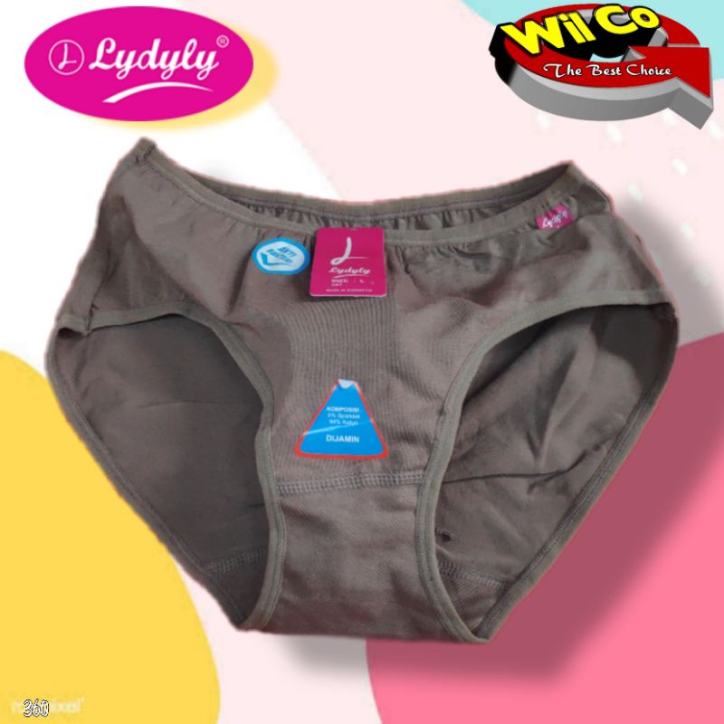 K360 - (Harga Per 1 Potong) CELANA DALAM WANITA PAKAIAN WANITA PAKAIAN DALAM LYDYLY SIZE M - XL MULTYCOLLOR