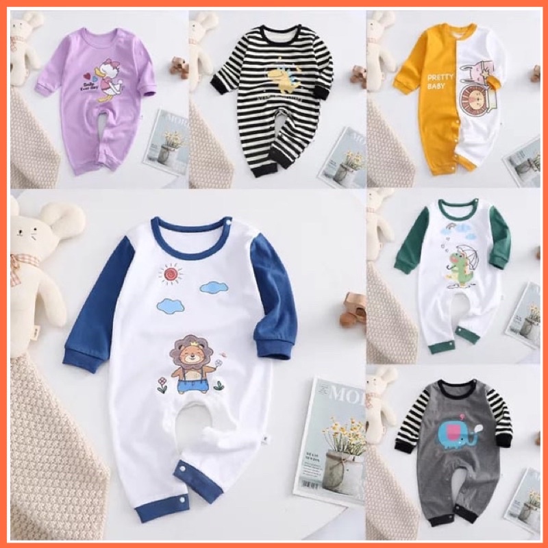 Jumper Bayi Unisex IMPORT / Romper Bayi / Sleepsuit Bayi Import /Jumper Anak bayi