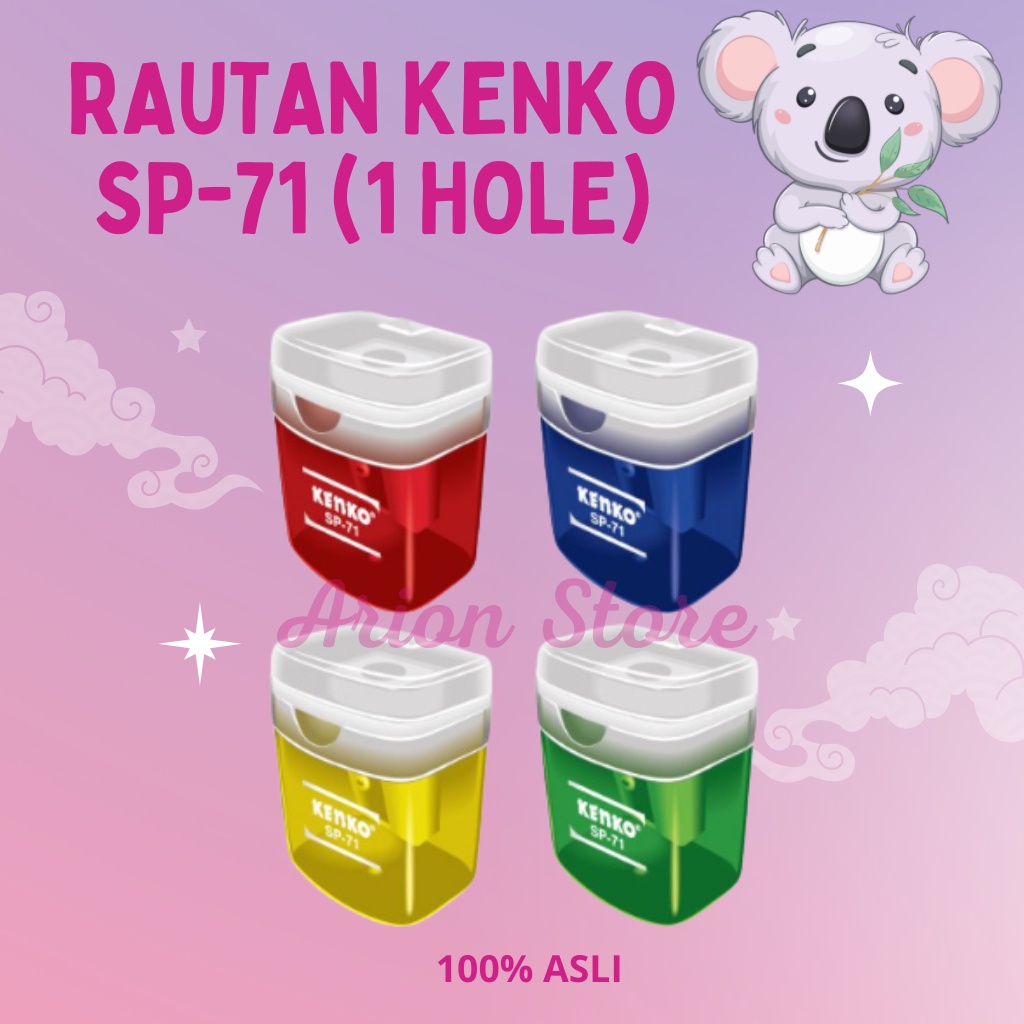 

[ARION STORE] Rautan Pensil 1 Lubang Kenko SP-71 / Orotan Pensil 1 Lubang [PCS]