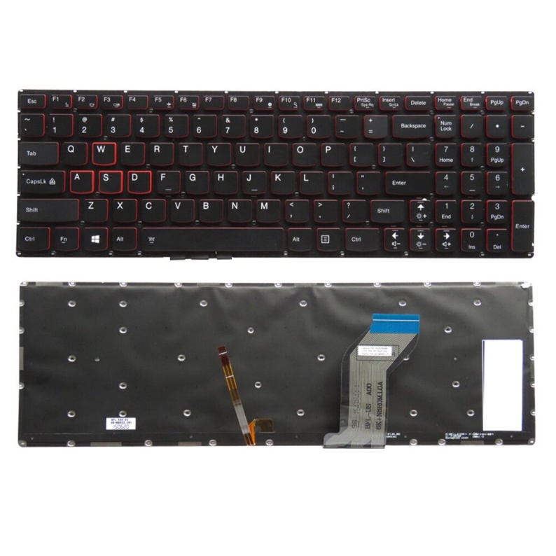 Keyboard Laptop Lenovo Ideapad Y700 Y700-15 Y700-15ISK Y700-15ACZ Y700-17ISK Backlight