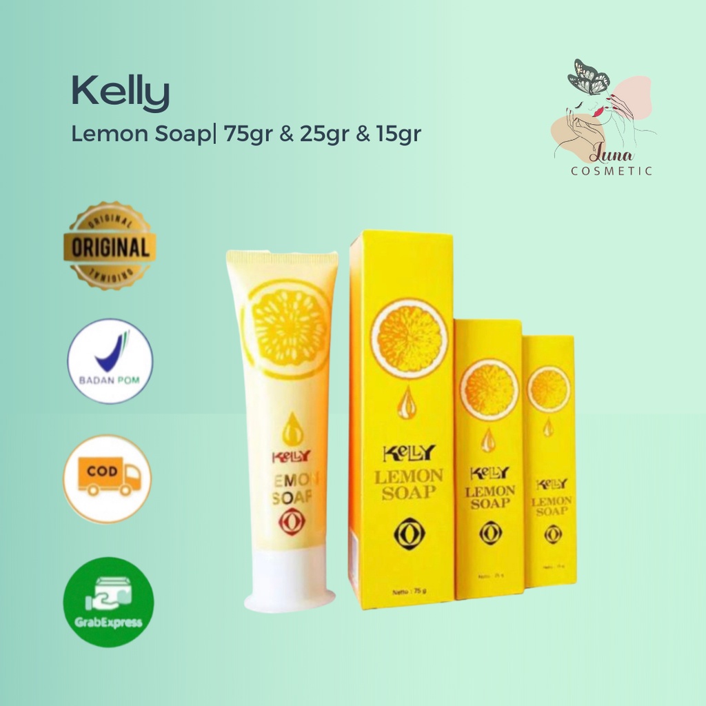 Kelly Lemon Soap| 75gr &amp; 25gr &amp; 15gr