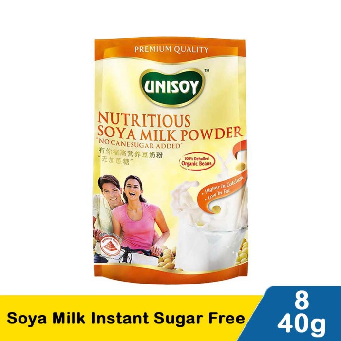 

NEW UNISOY SOYA MILK - SUGAR FREE - LESS SUGAR