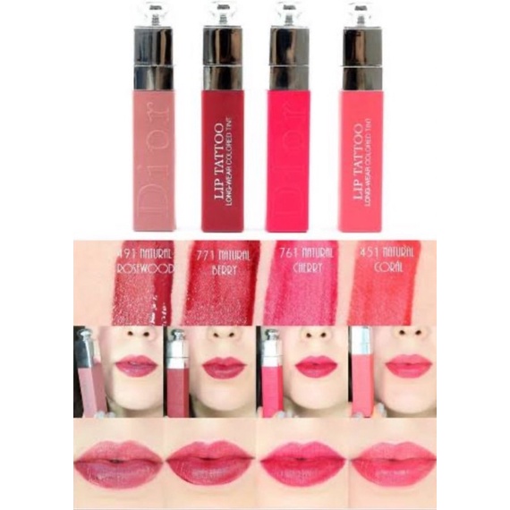 Dior addict lip tattoo