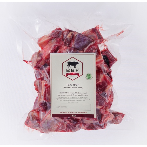 

Iga Sop (Brisket Bones Ribs) 1 Kg