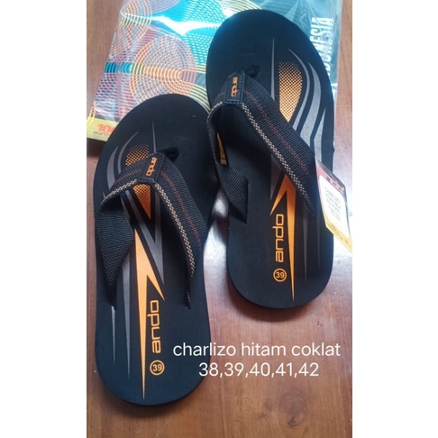Sandal ANDO Size 38-42 MALDIVES - CHARLIZO -  Sandal Jepit Pria