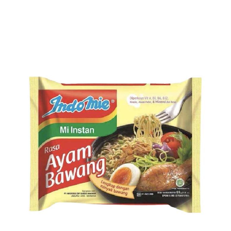 

✒✒ Indomie Mie Instan Ayam Bawang 5 x 69 gr