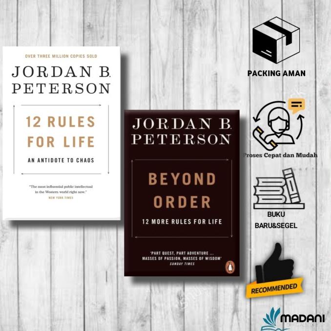 

PAKET(2 BUKU) 12 rules for life dan Beyond Order: 12 More