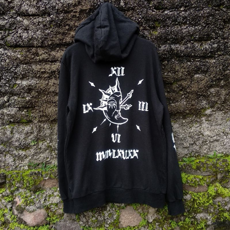 Thrift Hoodie Zipper Romantic Crown