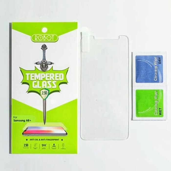 RobotTempered Glass 2.5D for For Apple Iphone 6+ / Iphone 6Plus Original Resmi