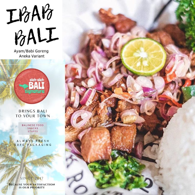 

IBAB Bali (Babi Goreng/Ayam Goreng 5 Rasa) (FRESH FROZEN)