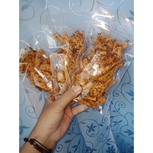 

Basreng Pedas Daun Jeruk 100g