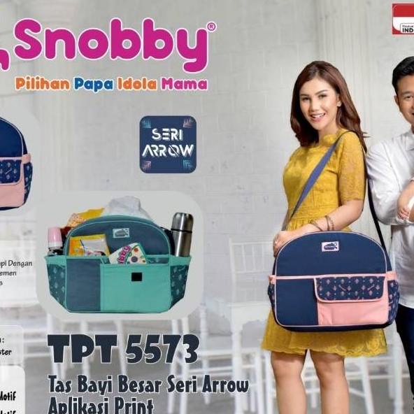 SNOBBY - TAS BAYI BESAR SERI ARROW APLIKASI PRINT TPT 5573 RG8584FER