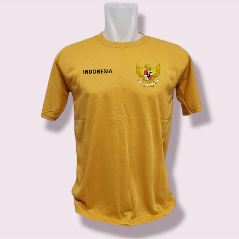 KAOS PRIA UKURAN S M L XL XXL INDONESIA GARUDA