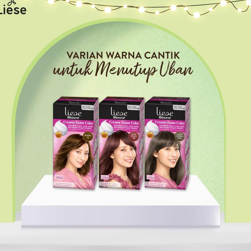 Jual Cfj17 Liese Blaune Bubble Hair Color Foam Cat Pewarna Rambut