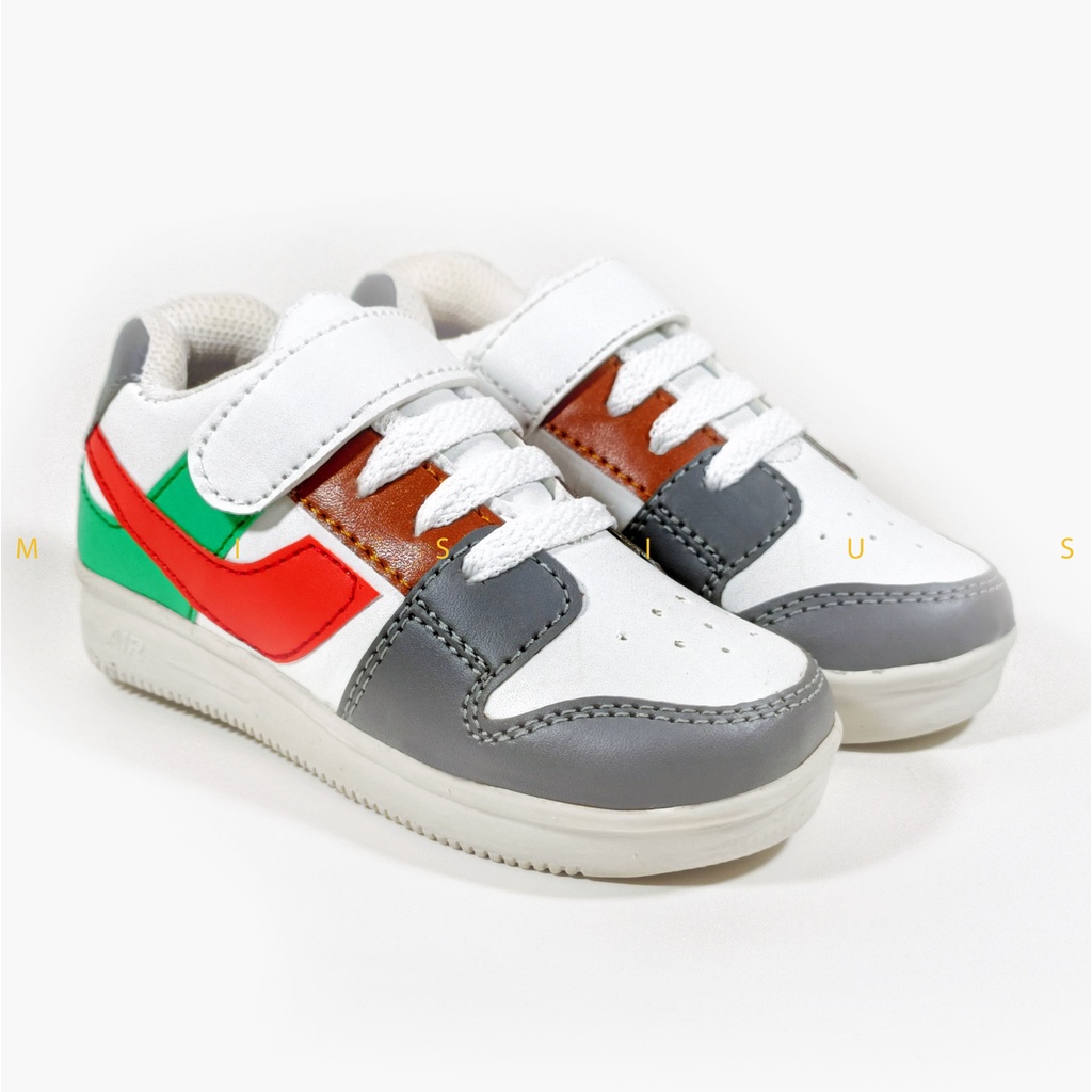 Misius LORIN Sepatu Sneakers Anak Unisex Air Force One