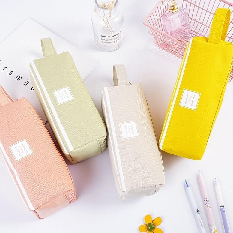 

(Q-U7U)(✉) GAEKOPEDIA || Tempat Pensil 2 resleting Multifungsi dan Besar / Kotak Pensil Jumbo Dan Stationery Dual Zippers viral