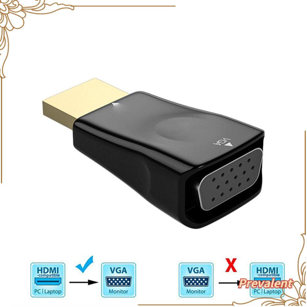 Preva Adaptor TV Box Digital Ke Analog HD 1080P VGA Output