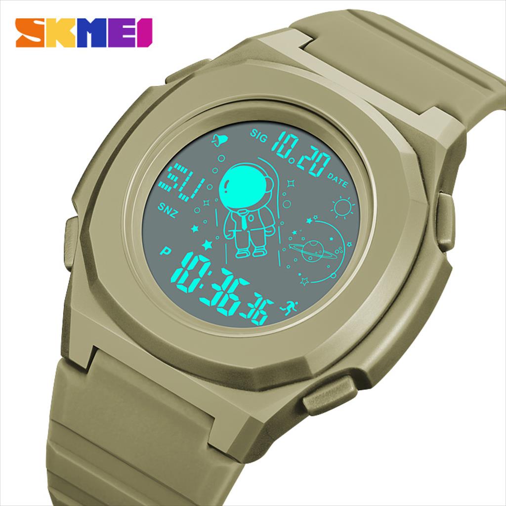 Jam Tangan Pria 2024 Digital Original SKMEI Astronaut Water resist