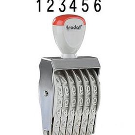 

Terlaris stempel angka trodat 15mm 6digit Termurah