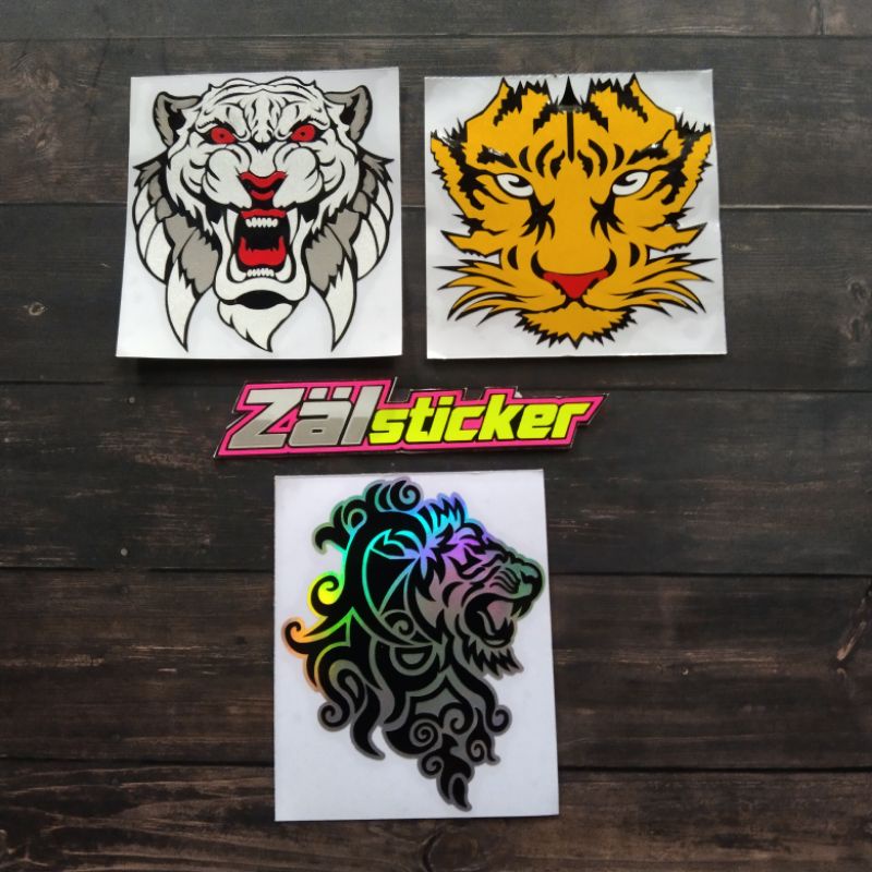 STICKER CUTTING HARIMAU