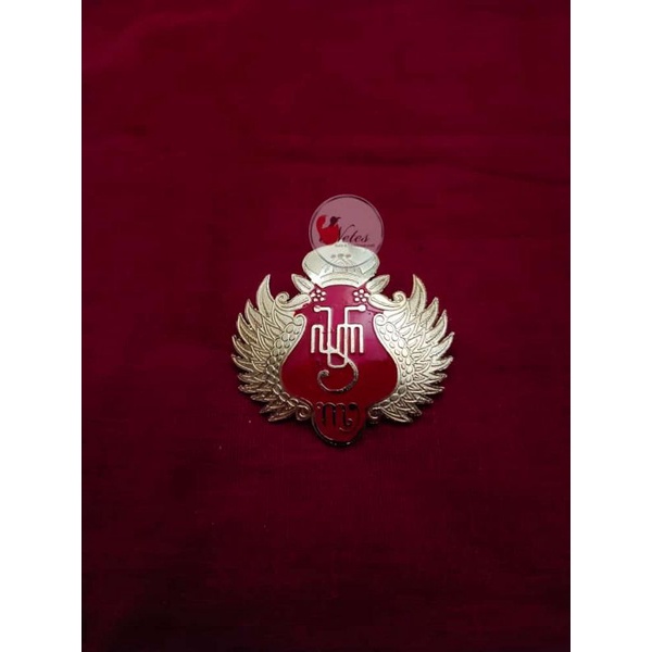 BROSS/PIN SEPUH EMAS LOGO KRATON JOGJA