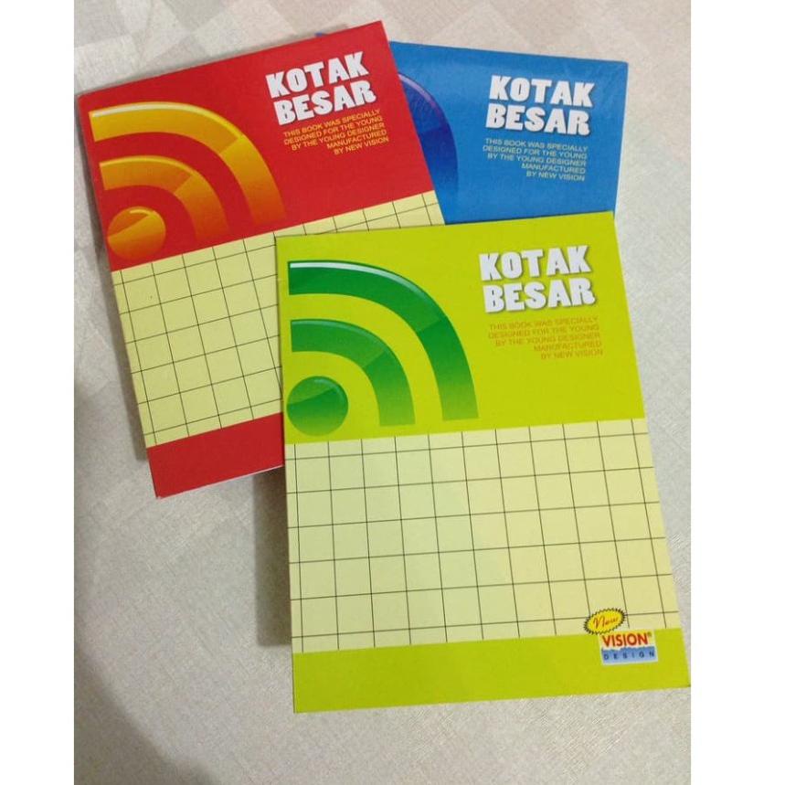 

((K-4-O ☎> Buku Kotak Besar / Buku Tulis Mandarin Merek Vision ( 1 Buku isi 30 Lembar ) top produk