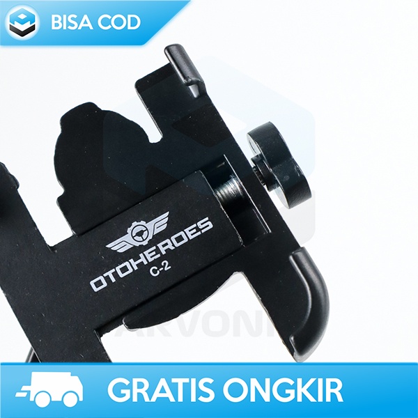 HOLDER SMARTPHONE MOTOR GOJEK GRAB ALUMUNIUM ALLOY HANDLEBAR INIU C-2