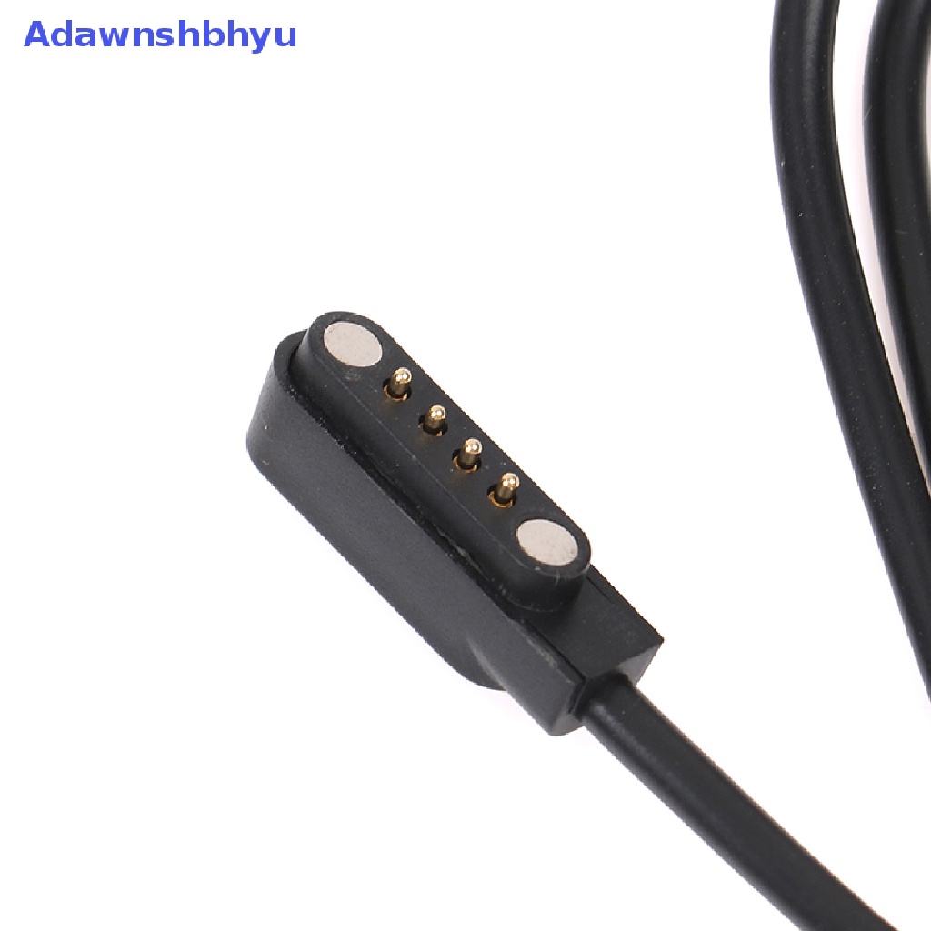 Adhyu Kabel Charger Smart Watch Universal Kabel Cas Magnet 2pin 4pin Charger USB Untuk Smart Watch 7.62mm 2.54mm 4mm Kabel Cas ID