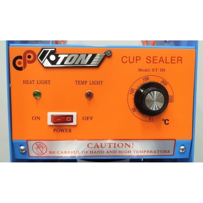 MESIN CUP SEALER ET-D8 | CUP SEALER ETON | MESIN PRESS GELAS MANUAL