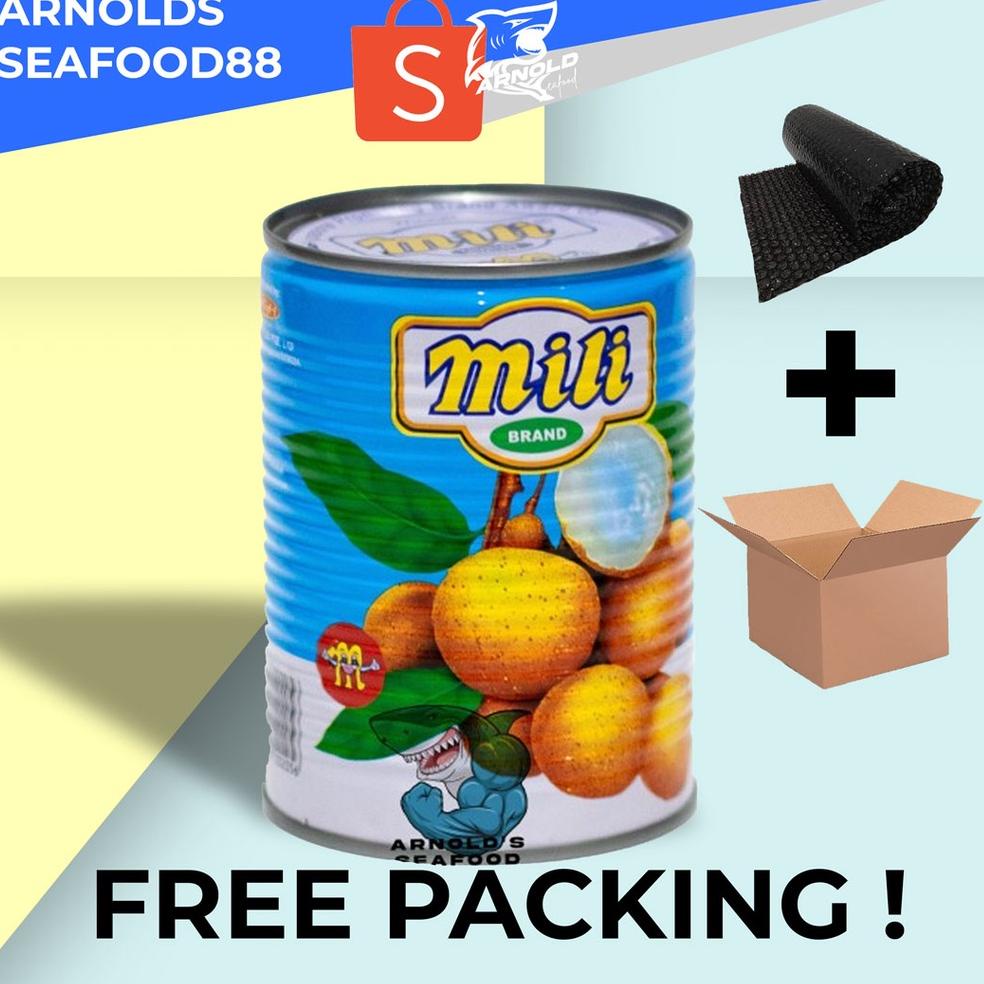 

New Arifal MILI Longans In Heavy Syrup 565 gr / Lengkeng Kaleng Longan .,.,.,.,