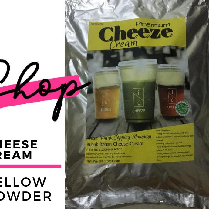 

GRATIS ONGKIR✅PREMIUM Cream cheese 1Kg / Cream cheese Tea Cream 1Kg / Cream cheese Foam / Bubuk Cream cheese|RA2