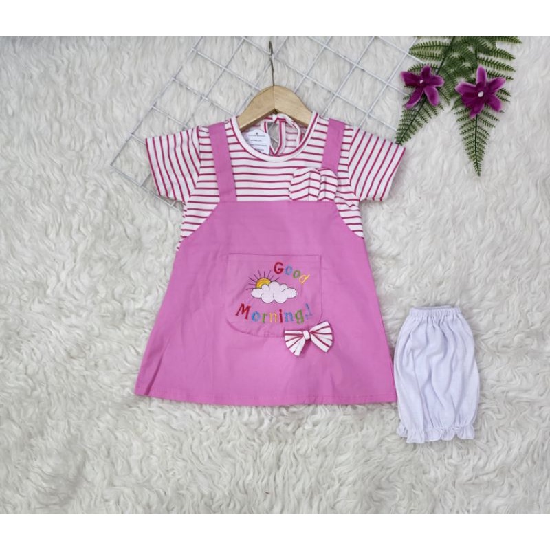 Baju bayi perempuan Set Dress baby girl