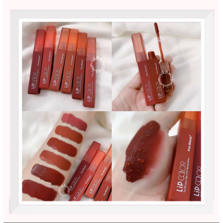 PROMO ECER!!!LIP GLOSS LIP COLOR KISS BEAUTY NO.70063