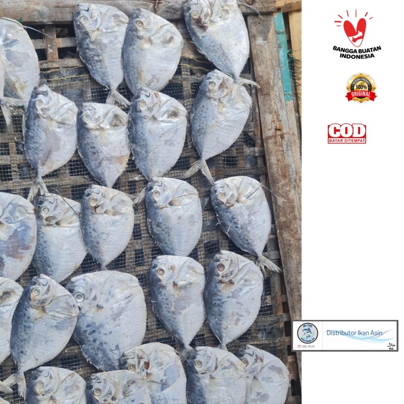 

IKAN ASIN SEMAR KERING KUALITAS SUPER 250Gram