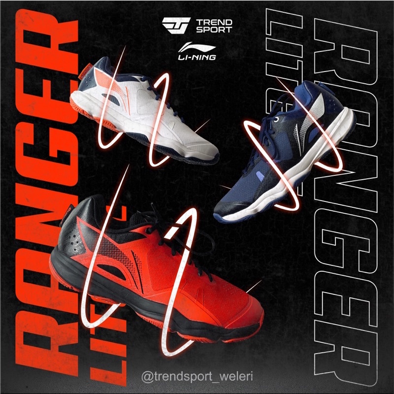 Sepatu Badminton LINING RANGER LITE SE