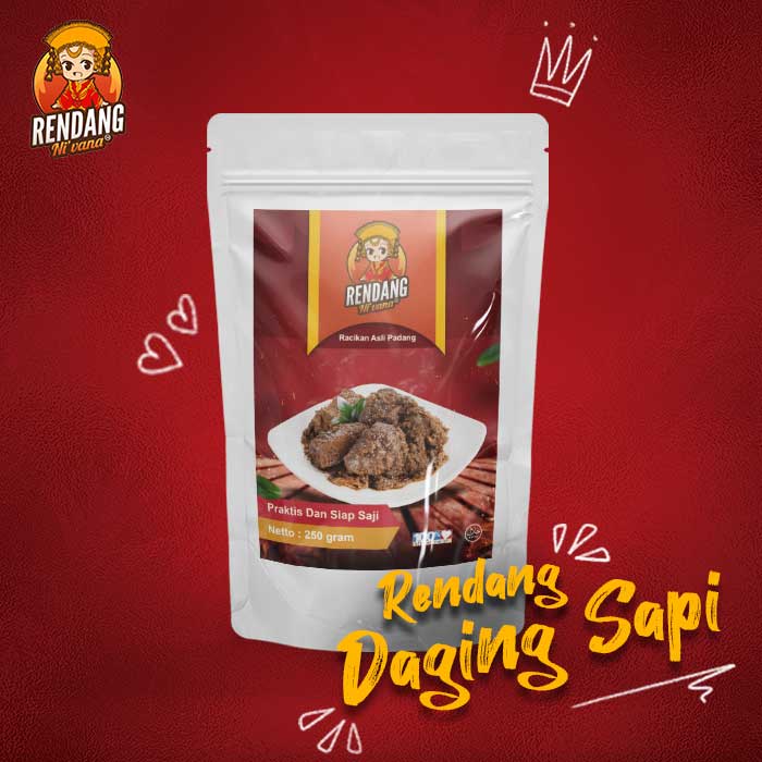 

Rendang Nivana Daging Sapi 250 Gram