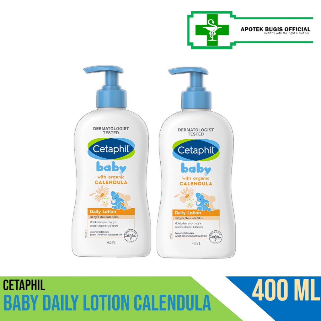 Cetaphil Baby Daily Lotion With Calendula 400ml Perawatan kulit Baby terjaga Dan Lembut