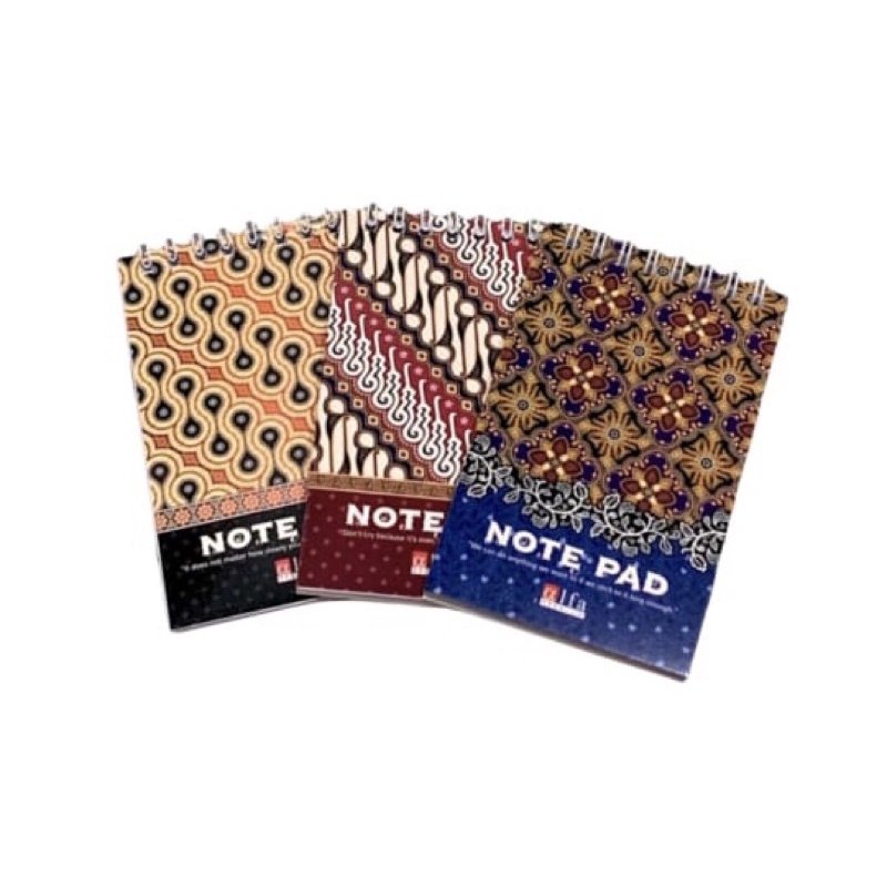 NOTEBOOK BUKU CATATAN KECIL NOTE PAD RING SPIRAL MURAH KECIL PRAKTIS BANJARMASIN KALSEL | RUMIFY