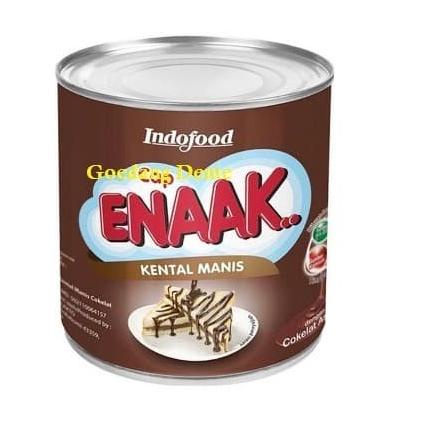 

Indofood Cap Enaak Cokelat Susu Kental Manis Kaleng 370G