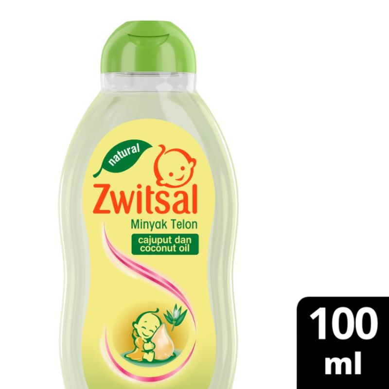 ZWITSAL Natural Minyak Telon/Minyak Telon Bayi ZWITSAL 100ml 100 ml