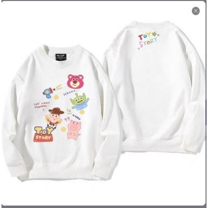 LETS GET TOGETHER SWEATER CREWNECK TOY LOTSO SWEATER OBLONG WANITA