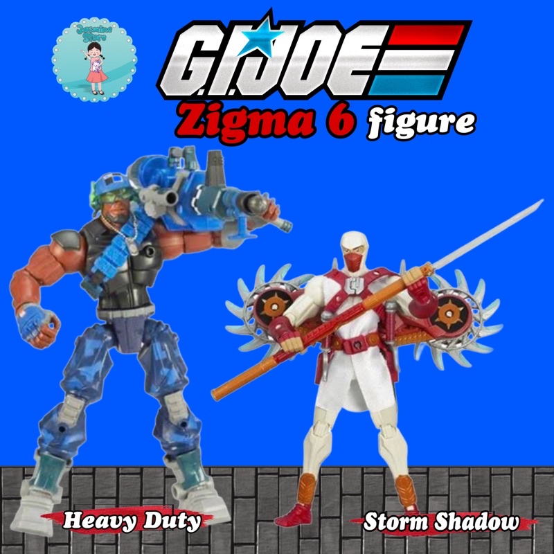 Action Figure GI Joe Storm Shadow/Figurine Heavy Duty/Action Figure Sigma6 Gi Joe/Figure Jumbo Gi Joe/Action Figure Rare GI Joe