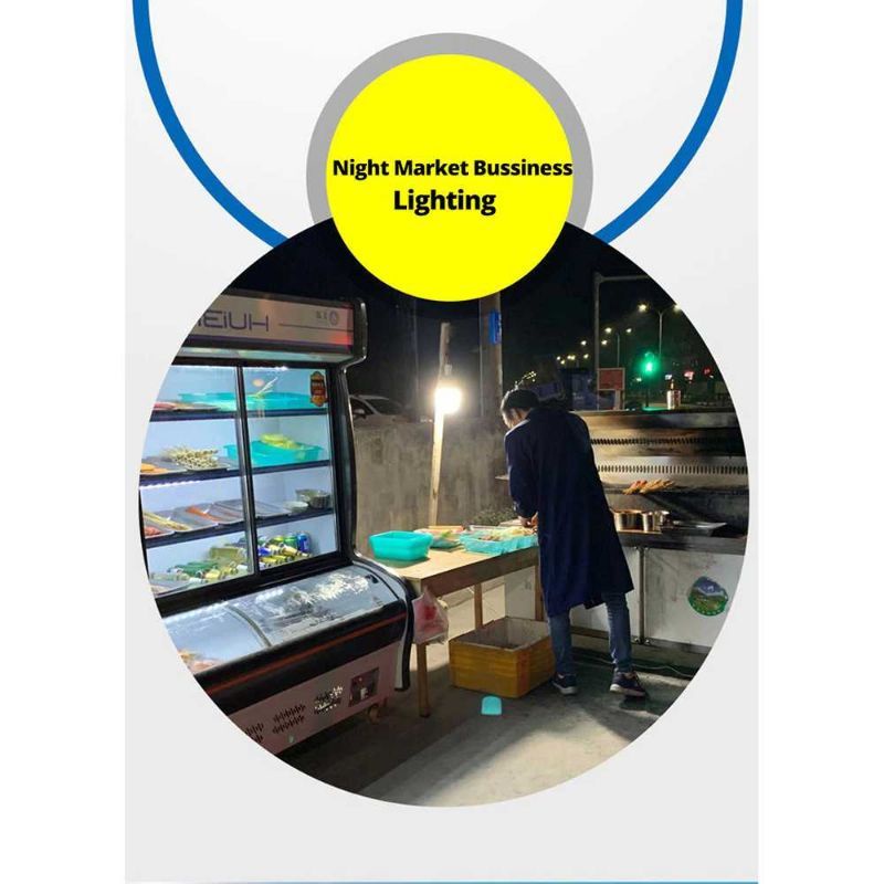 TaffLED Senter Lampu Lentera Camping Lantern Rechargeable 5W