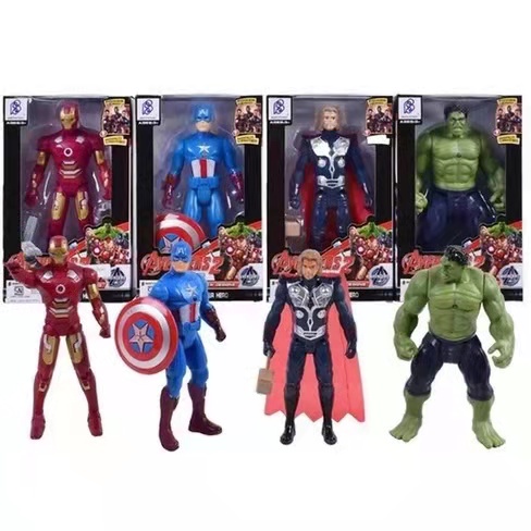 Mainan Anak Action Figure Avengers Jumbo IRONMANN/HULK/THOR/CAPT AMERICA Karakter Figure Avengers