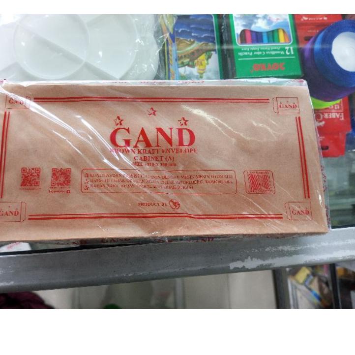 

Ayo Beli Amplop coklat polos Kabinet Gand ( 1pak/100pcs )`