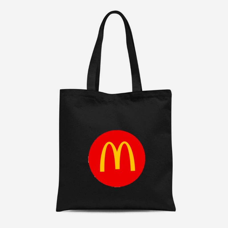 TOTE BAG KANVAS RESLETING PRIA WANITA MCD TERMURAH l