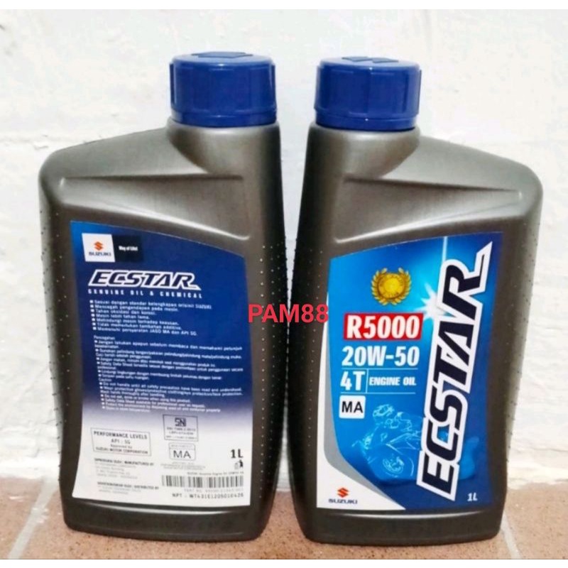 Oli SGO ECSTAR ...1 liter suzuki 20 W - 50 SG MA... 1 liter